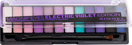 Rimmel London Magnif Contouring Palette Palette mit gepresstem Puder in Σκιές Ματιών σε Στερεή Μορφή 14.2gr