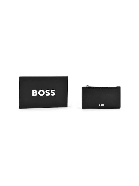 Hugo Boss Ανδρικό Πορτοφόλι Καρτών Μαύρο
