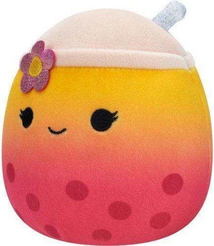 Jazwares Plush Squishmallows Flipmallows 2in1 Bubble Tea Pineapple for Age 3+ 13 cm