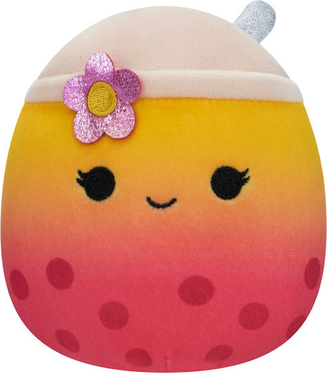 Jazwares Plush Squishmallows Flipmallows 2in1 Bubble Tea Pineapple for Age 3+ 13 cm