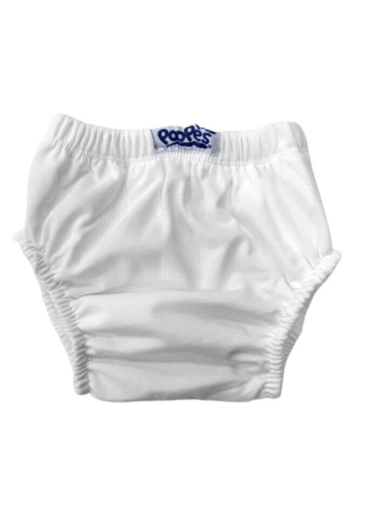 Poopes Singing Kids' Diaper Underwear White