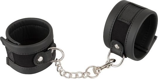 Vegan Fetish Χειροπέδες σε Μαύρο Χρώμα