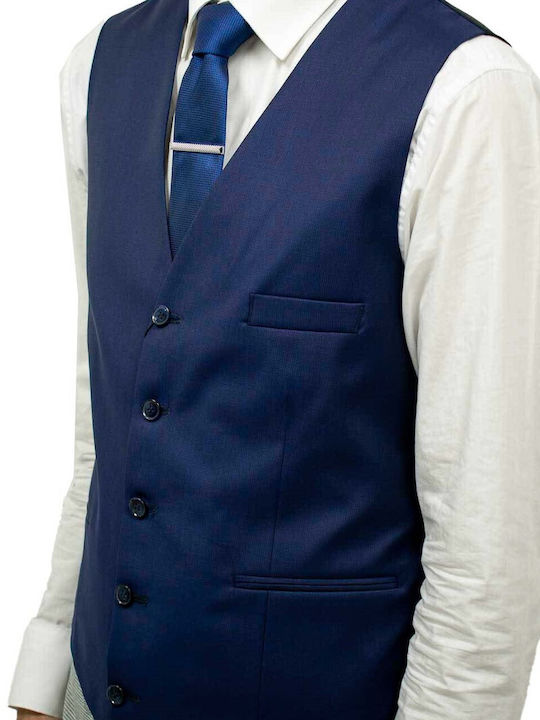 Men's Wedding Vest ARTISTI ITALIANI (10561/V) - BLUE