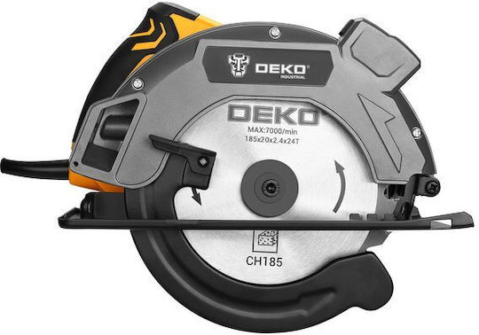 Deko DKCS16G185 Plunge Circular Saw 1600W