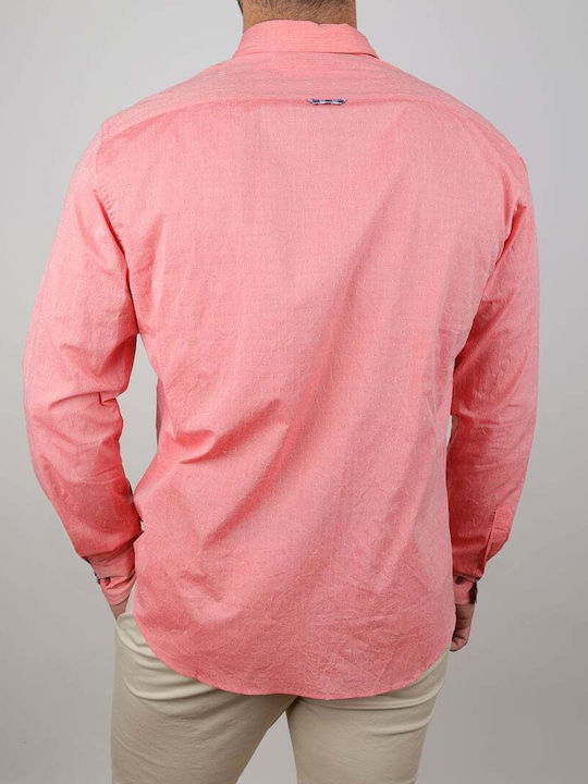 Vittorio Artist Men's Shirt Pink