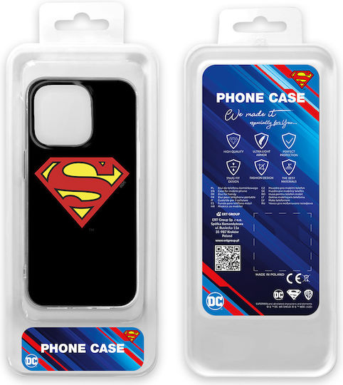 Dc Comics Back Cover Σιλικόνης Μαύρο (Galaxy A14)