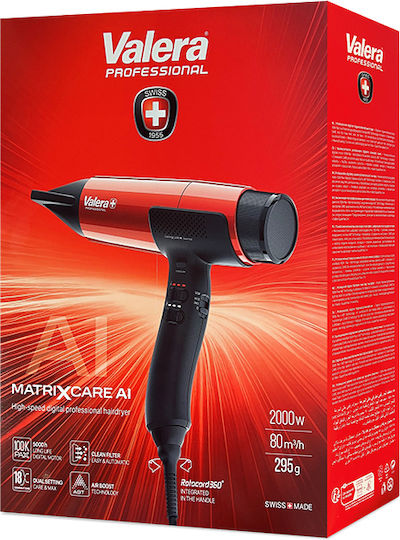 Valera Επαγγελματικό Πιστολάκι Μαλλιών 2000W