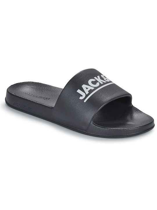 Jack & Jones Men's Slides Black
