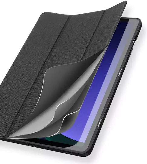 Dux Ducis Domo Flip Cover Μαύρη (Samsung Galaxy Tab S9 FE)