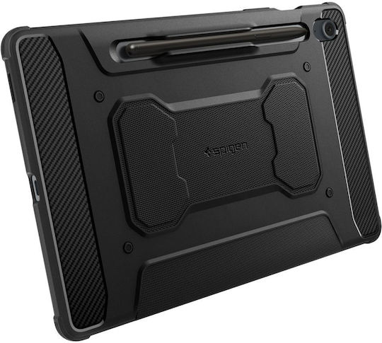 Spigen Rugged Armor Pro Flip Cover Ανθεκτική Μαύρη (Galaxy Tab S9 FE)