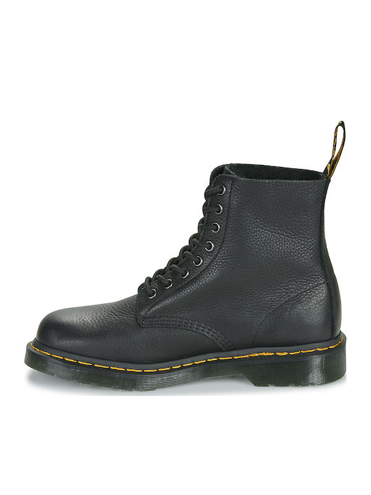 1460 Leather Black Boots