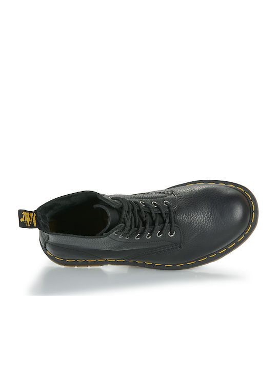 1460 Leather Black Boots