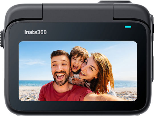 Insta360 GO 3S Standard Edition 64GB Action Camera 4K Ultra HD 360° Capture Underwater Midnight Black with Screen 2" and Wi-Fi Black