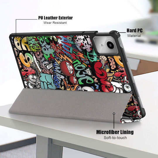 Techsuit Foldpro Klappdeckel Mehrfarbige Lenovo Tab M11