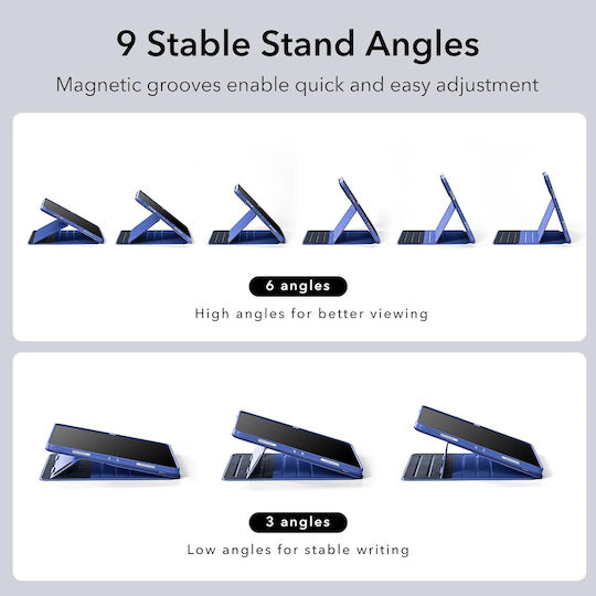 ESR Shift Magnetic Back Cover Μπλε (iPad Pro 12.9)