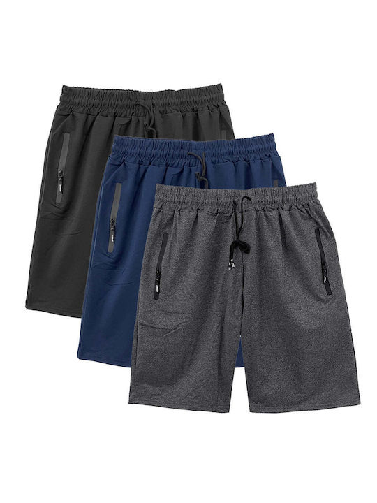 Ustyle Men's Shorts Gray