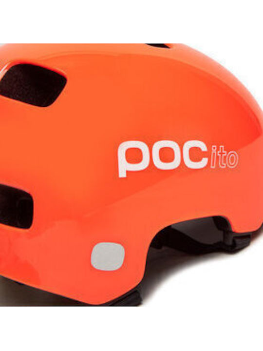 Poc Fahrradhelm mit MIPS Schutz Orange