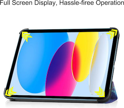 Techsuit Foldpro Flip Cover Albastru deschis iPad 10 (2022) KF2317010