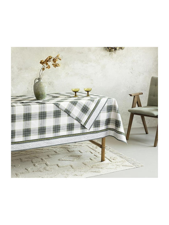 Nima Tischtuch Royal Royal Green 150x150cm