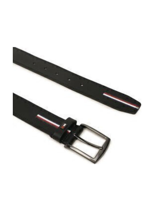 Curea Bărbați Tommy Hilfiger Denton Corporate Am0am11226 Negru Curea Bărbați Tommy Hilfiger