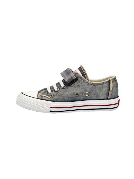 Levi's Kinder-Sneaker mit Klettverschluss Gray