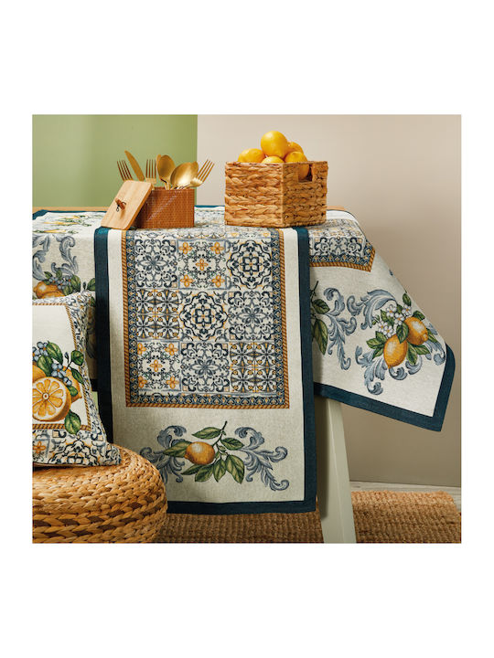Whitegg Tablecloth Blue 140x180cm
