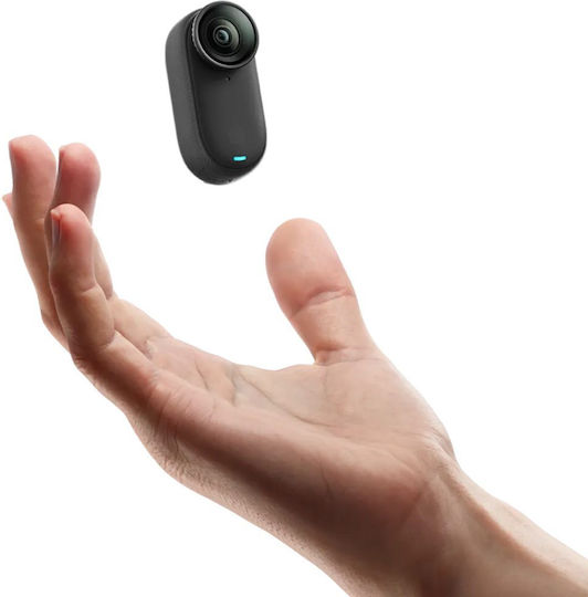 Insta360 GO 3S Standard Edition 128GB Action Camera 4K Ultra HD 360° Capture Underwater with Screen 2" and Wi-Fi Black