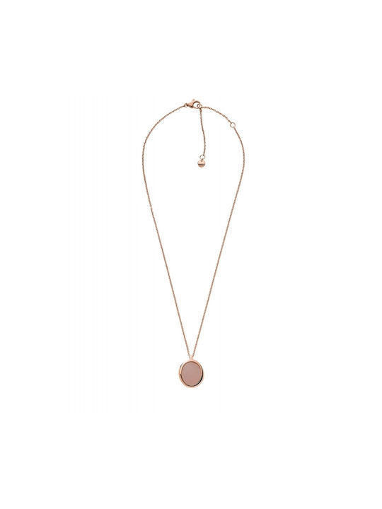 Skagen Necklace from Pink Gold Plated Steel