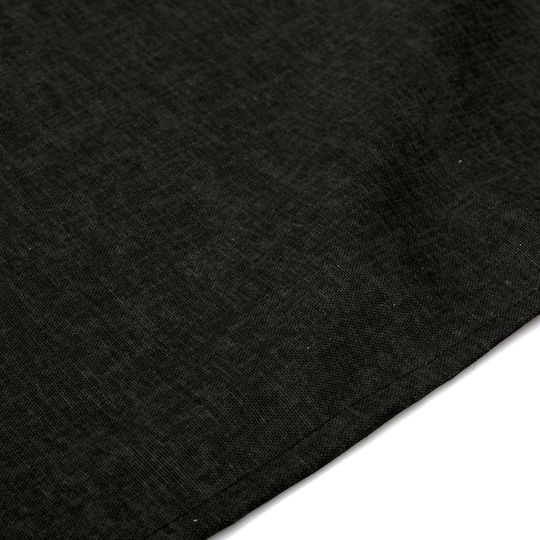 Dimcol Set 2Stücke Panama Fleckabweisend Schwarz 140x220cm