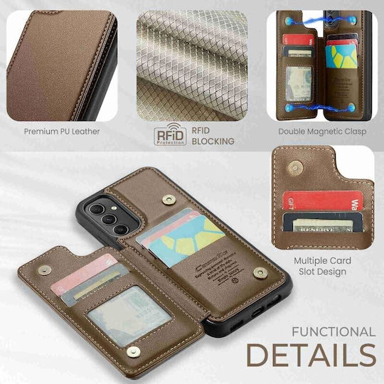 Luminus Wallet Plastic Maro (Galaxy A54Nokia C22)