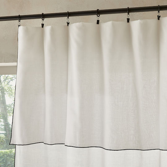 Κουρτίνα Οργανικό Βαμβακερό Βουάλ 140x320 Cm