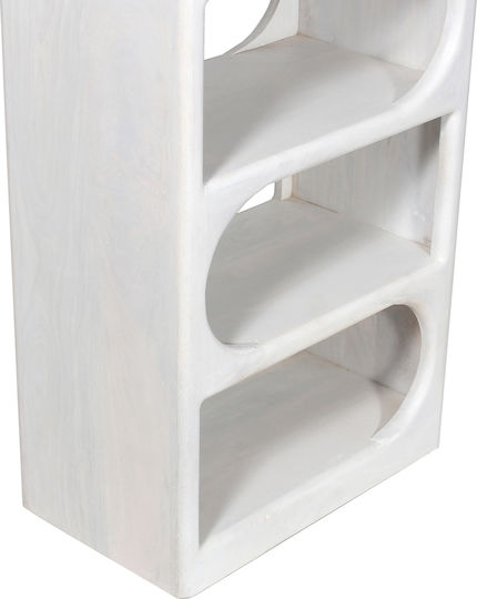 Bibliothek Handyr Weiß 60x35x120cm