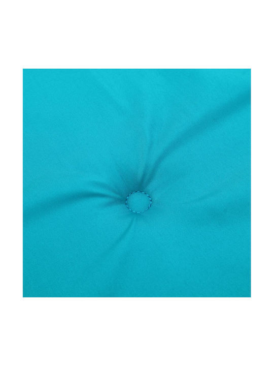 vidaXL Waterproof Garden Chair Cushion Turquoise 4 Pieces 40x40cm