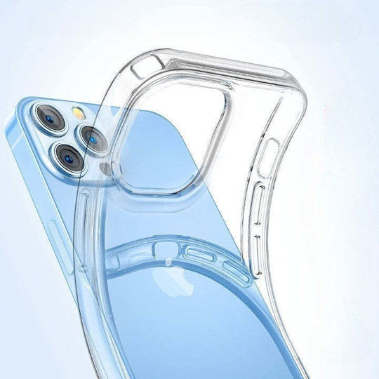Back Cover Σιλικόνης Διάφανο (iPhone 14 Plus)