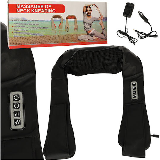 ikonka Massage Device Shiatsu for the Neck, the Head, the Back, the Legs & the Body against Cellulite with Heating Function