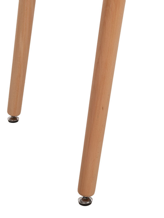 Minimal Tisch Küche Holz Weiß 120x80x73cm