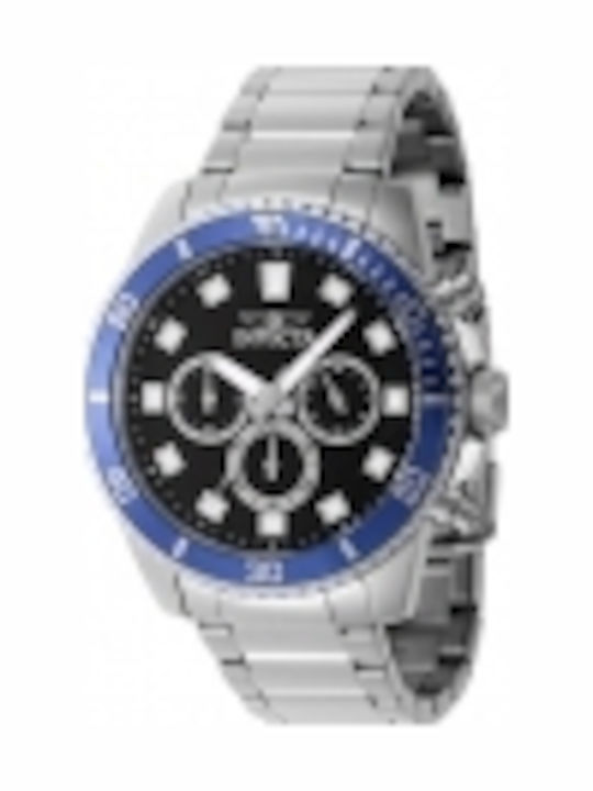 Invicta Pro Diver Ρολόι Μπαταρίας με Μεταλλικό Μπρασελέ Invicta Pro Diver Ρολόι Μπαταρίας με Μεταλλικό Μπρασελέ