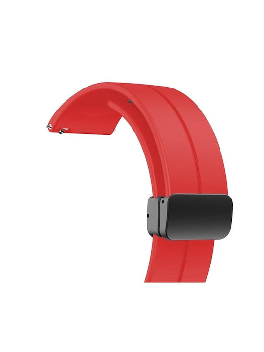 KOSTELO Rubber Strap Red 22mm