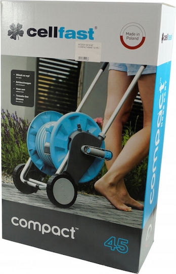 Cellfast Wheeled Watering Wind for Hose up to 45m