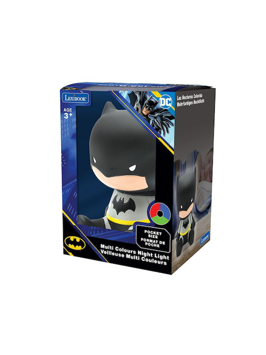 Lexibook Led Kids Decorative Lamp Batman 3d Multicolour