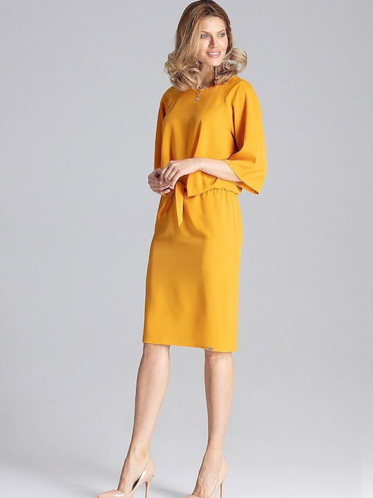 Figl Dress Yellow