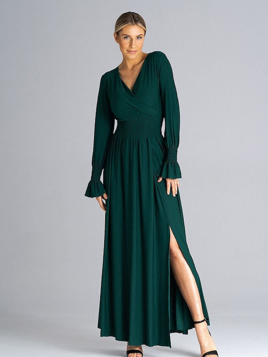 Figl Maxi Kleid Grün