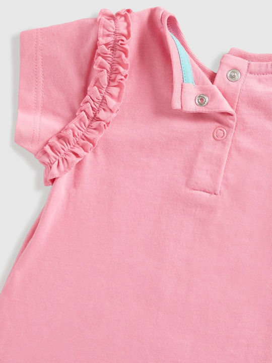 Kinder Shirt Kurzarm Rosa