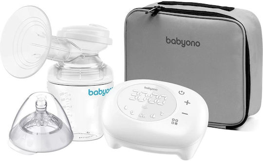 Babyono Compact 970 Ηλεκτρικό Μονό Θήλαστρο Μπαταρίας Λευκό 180ml
