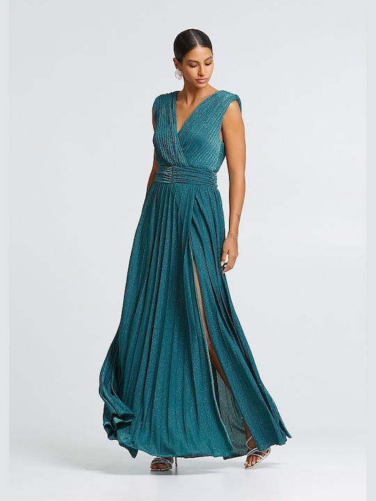 Lynne Maxi Evening Dress Petrol