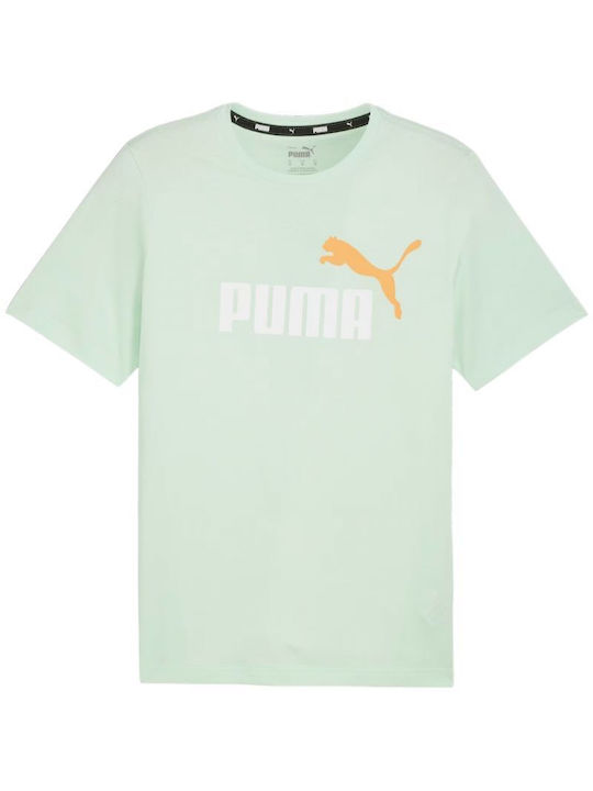 Puma Men's Short Sleeve T-shirt Green