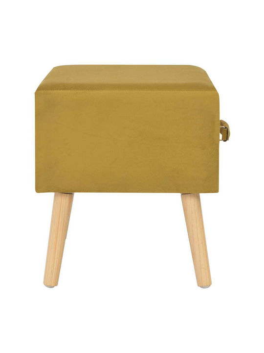 Nachttisch Gelb 40x35x45cm