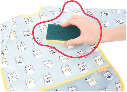 Badabulle Salopetă material textil cu Buzunar & Mâneci ALBASTRU pentru 4 m+
