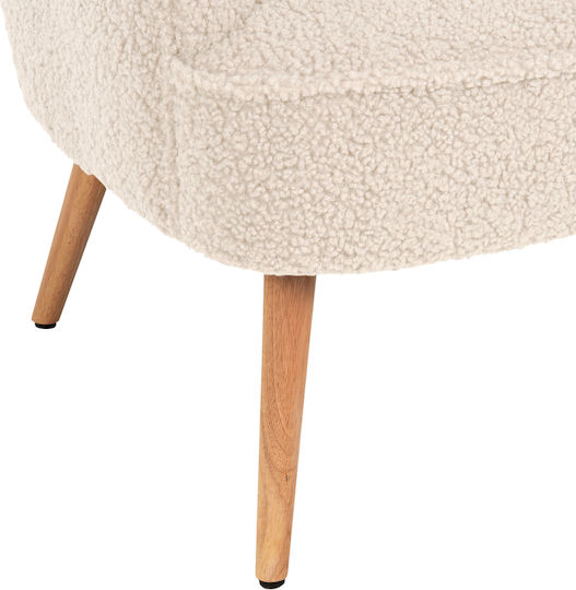 Mylie Ohrensessel Ecru 66x75x93cm