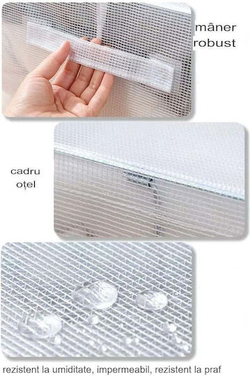 Plastic Storage Box with Lid 66lt